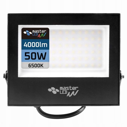 HALOGEN LED naświetlacz lampa 50W 6500K ZEWNĘTRZNY IP65 do garażu na Arena.pl