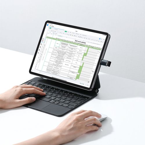 przejściówka adapter z usb-c do usb-a ingenuity series niebieski na Arena.pl