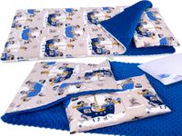 ŚPIWOREK przedszkolaka BOBO minky/bawełna piraci