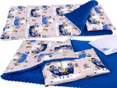 ŚPIWOREK przedszkolaka BOBO minky/bawełna piraci