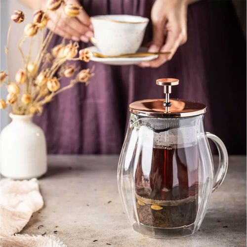 zaparzacz tłokowy do kawy/herbaty termiczny 600ml klausberg kb-7722 na Arena.pl