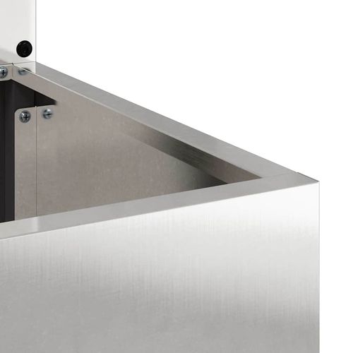 Ekran zapewniający prywatność w ogrodzie Srebrny 32 x 140 cm na Arena.pl