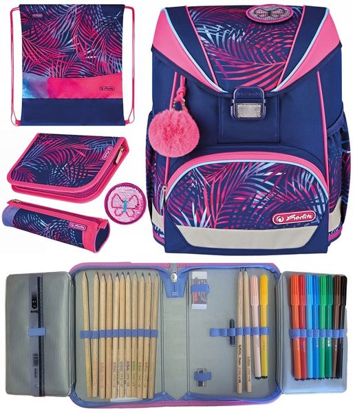 TORNISTER HERLITZ ULTRALIGHT PLUS TROPICAL CHILL zdjęcie 1