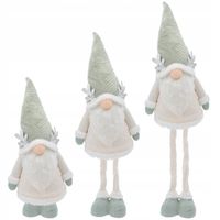 Duży elf skrzat gnom XXL stojąca figurka na teleskopowych nogach 85-125 cm