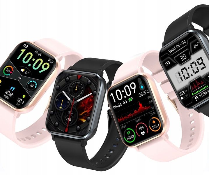 ZEGAREK SMARTWATCH CIŚNIENIE PULS ROZMOWY POL MENU zdjęcie 15