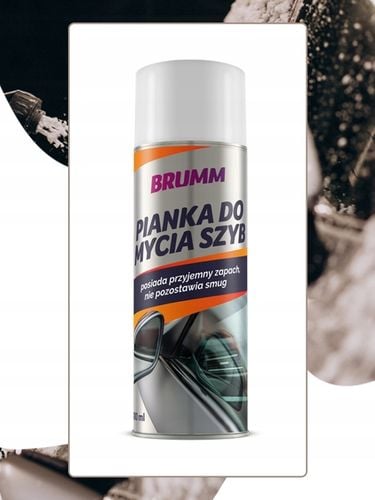 PIANKA DO MYCIA SZYB BRUMM PRZYJEMNY ZAPACH NIE POZOSTAWIA SMUG 400 ml na Arena.pl
