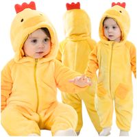 Piżama Onesie Kigurumi dla dzieci kura 100
