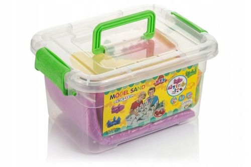 PIASEK KINETYCZNY 3kg FOREMKI + BASEN PIASKOWNICA na Arena.pl