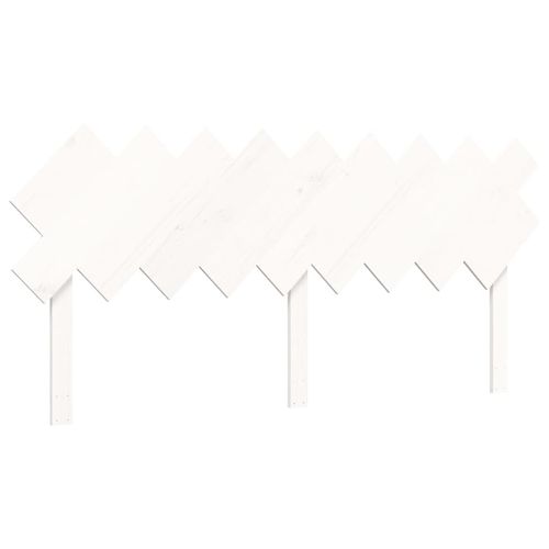 Łóżko dla seniora, z wezgłowiem, białe, lite drewno na Arena.pl