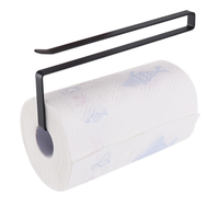 Uchwyt kuchenny solidny wieszak na ręcznik papierowy ścierki bez wiercenia