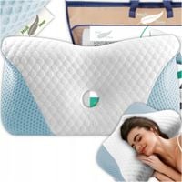 PODUSZKA ORTOPEDYCZNA DUŻA DO SPANIA NA BOKU PROFILOWANA MEMORY