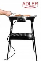 GRILL ELEKTRYCZNY STOJĄCY STOŁOWY BALKONOWY 2400W