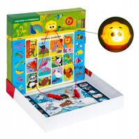 Smily Quiz elektroniczny WSZYSTKO O ZWIERZĘTACH SP98277 dla dzieci 3+