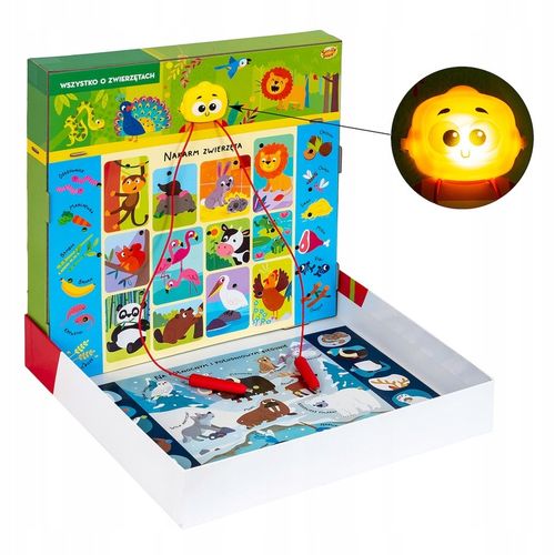 Smily Quiz elektroniczny WSZYSTKO O ZWIERZĘTACH SP98277 dla dzieci 3+ na Arena.pl