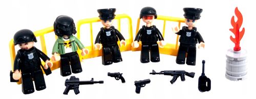 Klocki Sluban Konstruktor - Policja 469el. na Arena.pl