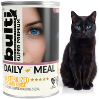 BULTI Daily Meal Sterilized mokra karma dla kota Kurczak z Gęsią 400g