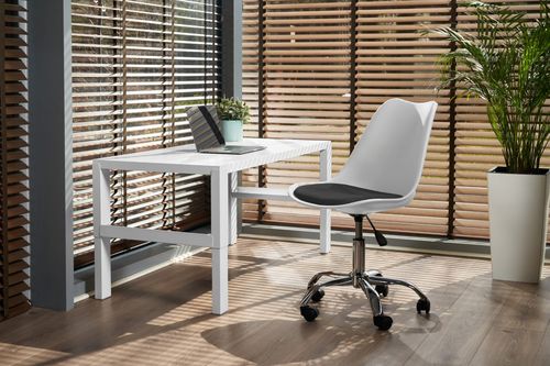 krzesło iger biało/czarne na Arena.pl