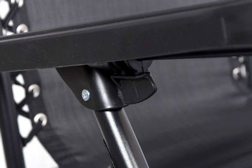 Leżak ogrodowy Orion Zero Gravity czarny na Arena.pl