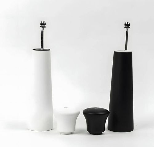 MŁYNEK DO SOLI PIEPRZU I PRZYPRAW RĘCZNY DREWNIANY ZESTAW 2 SZTUK na Arena.pl