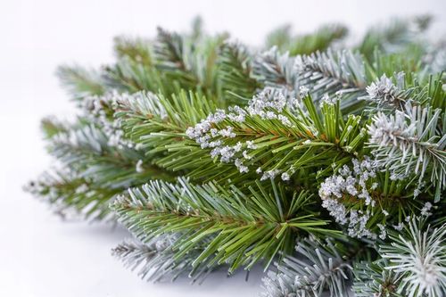 WIANEK ADWENTOWY DIAMENTOWY duży wieniec stroik świąteczny 54 cm kryształki na Arena.pl