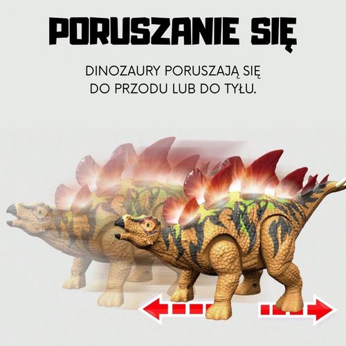 WOOPIE Dinozaur Zdalnie Sterowany RC Robot Stegozaur na Arena.pl