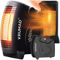 TERMOWENTYLATOR FARELKA GRZEJNIK ELEKTRYCZNY TERMOSTAT PIECYK MOCNY