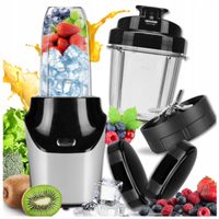 Blender kielichowy do SMOOTHIE KOKTAJLI MŁYNEK do kawy KRUSZY LÓD 1000W