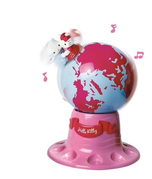 HELLO KITTY 65016 MAGNETYCZNY GRAJCY GLOBUS zdjęcie 1