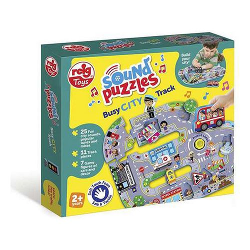 Puzzle dla dzieci Reig Busy City 11 Części na Arena.pl