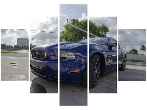 105CM 150CM OBRAZ 5 ELEM MUSTANG BRETT LEVIN DRUK na Arena.pl