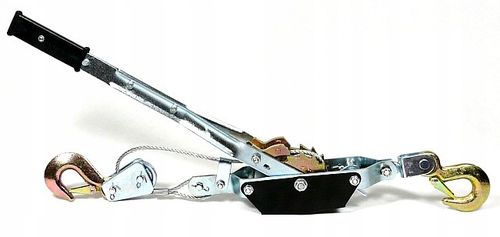 WYCIĄGARKA RĘCZNA WCIĄGARKA LINOWA 2000KG 2T HAKI na Arena.pl