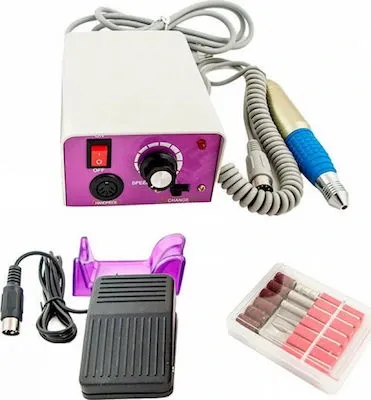 PROFESJONALNA FREZARKA DO PAZNOKCI PEDAŁ + FREZY na Arena.pl