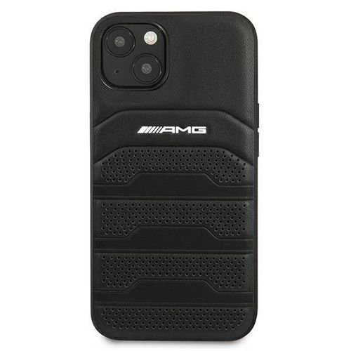 AMG AMHCP13SGSEBK iPhone 13 mini 5,4" czarny/black hardcase Leather na Arena.pl