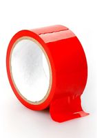 bondage tape - red