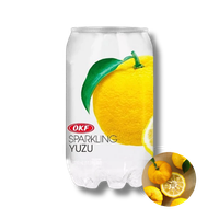 OKF Sparkling Yuzu koreański napój gazowany cytrusowy 350ml