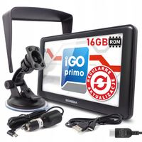 Nawigacja Samochodowa dla Ciężarówek TIR IGO Primo Truck GPS 7cali