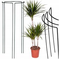 PODPORA METALOWA DO KWIATÓW ROŚLIN OGRODOWYCH TRZYCZĘŚCIOWA PRODUKT POLSKI