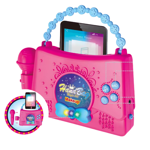 Zestaw Karaoke Interaktywna Muzyczna Torebka Efekty Świetle Led Dźwięki na Arena.pl