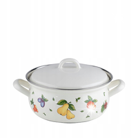 RIESS Garnek niski 1,5l 18cm Fruit Garden AUSTRIA