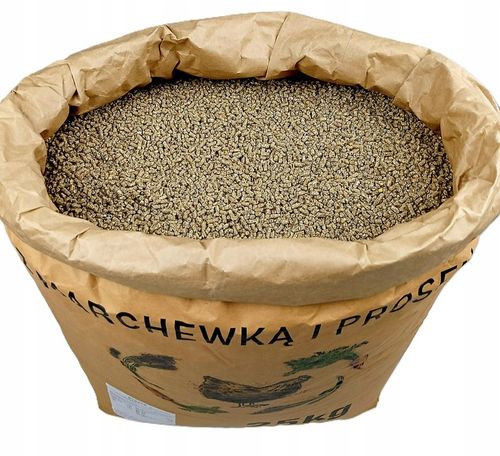 PASZA DLA KUR NIOSEK 25KG GRANULAT KARMA MIESZANKA Z MARCHEWKĄ I PROSEM na Arena.pl