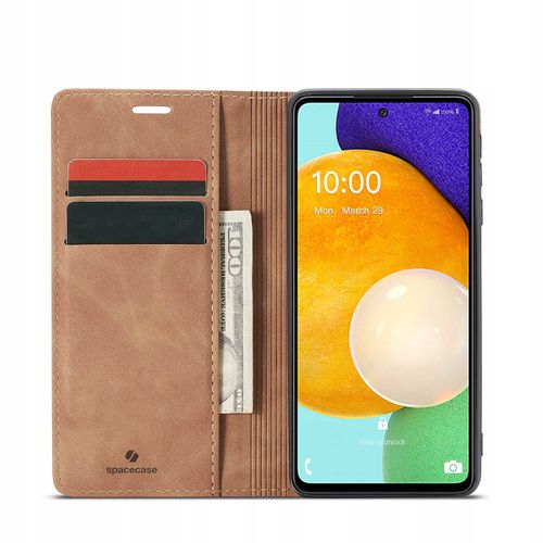 Spacecase Wallet Galaxy A53 Light Brown na Arena.pl