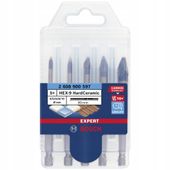 WIERTŁO HEX-9 EXPERT HARD CERAMIC SET 5 SZT 2608900597 BOSCH