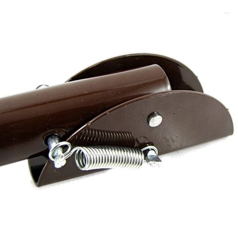 Stopka podpórka garażowa nóżka do drzwi bram mocna blokada brązowa solidna na Arena.pl