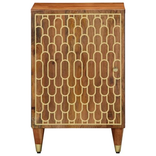 Szafka łazienkowa, 38x33x58 cm, lite drewno mango na Arena.pl