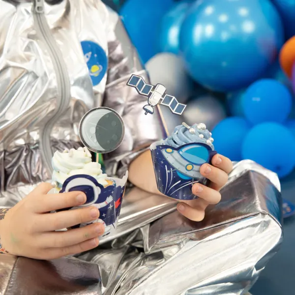 Toppery na tort Kosmos 7szt zdjęcie 8