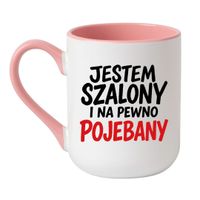 Elegant Biało-Różowy 330 ml