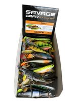 karton BOX M Gum przynęt 6,5cm-10cm Savage Gear 40szt OKOŃ / SANDACZ