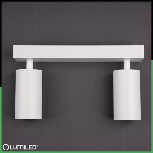 Lampa Sufitowa HALOGENOWA 2X GU10 Reflektor OPRAWA LED SPOT Kinkiet na Arena.pl