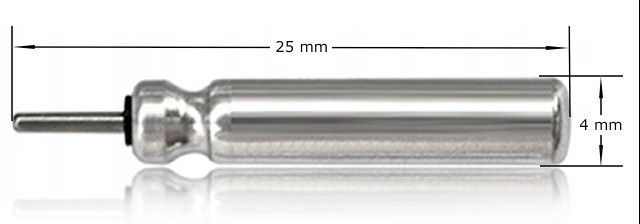 Świetlik elektroniczny sygnalizator brań na szczytówkę + bateria CR425 zdjęcie 5