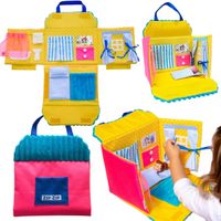 domek składany dla lalek niebieski rz5001-02